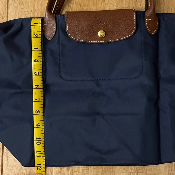 NWT Longchamp Le Pliage Tote in Navy - Picture 6 of 6